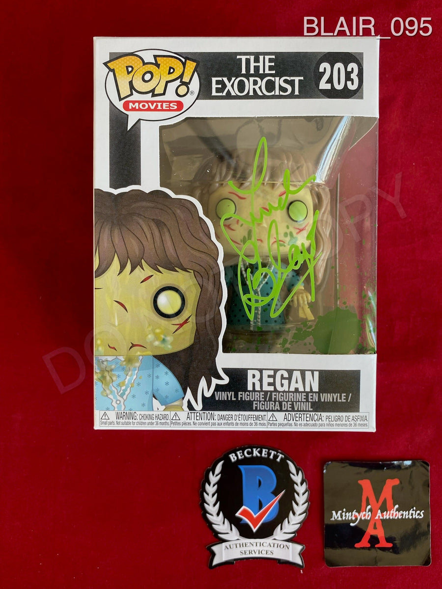 BLAIR_095 - The Exorcist 203 Regan Funko Pop! Autographed By Linda Blair