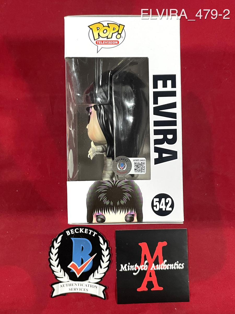 Fashion Funko Pop Elvira Autographed