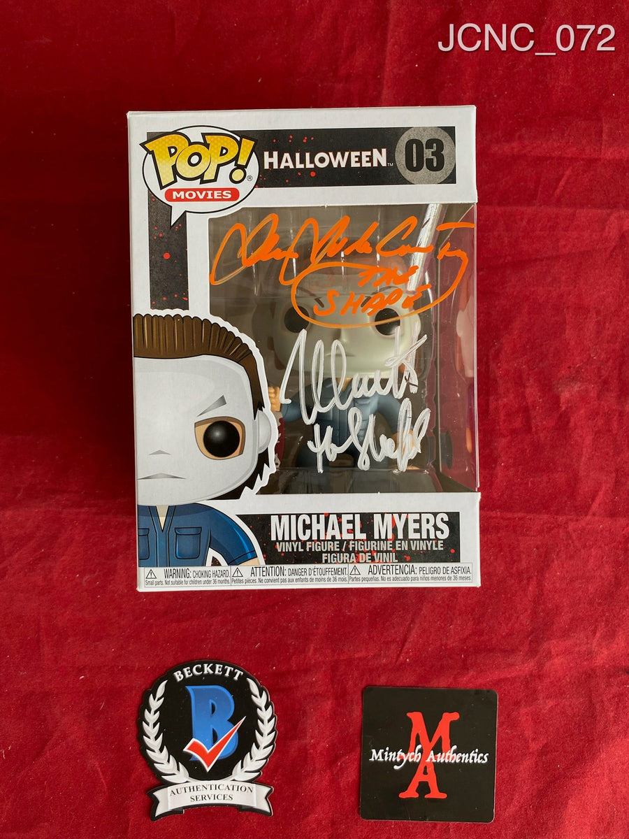 Nick Castle signed Halloween “Michael Myers” Blacklight Funko POP figure  (Beckett Authenticated) – The OC Dugout