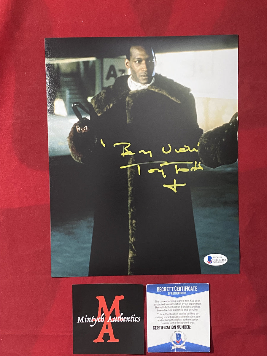 TONY TODD signed 8”x10” Photo with Beckett Authentication!