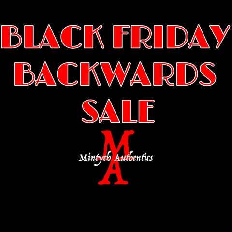 BLACK FRIDAY BACKWARDS SALE