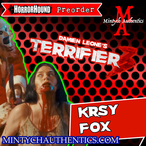 Krsy Fox Autograph Preorder (HorrorHound)