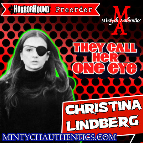 Christina Lindberg Autograph Preorder (HorrorHound)