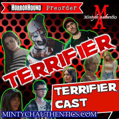 Terrifier Cast Autograph Preorder (HorrorHound)