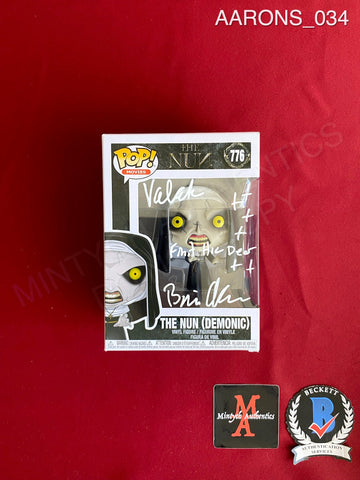 AARONS_034 - The Nun II 1710 The Nun Funko Pop! Autographed By Bonnie Aarons