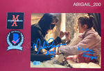 ABIGAIL_200 - 8x10 Photo Autographed By Alisha Weir & Melissa Barrera