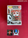 AMMAR_014 - Ghost Face 1607 Ghost Face Pop Funko Pop! Autographed By Sonia Ammar