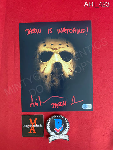 ARI_423 - 8x10 Photo Autographed By Ari Lehman