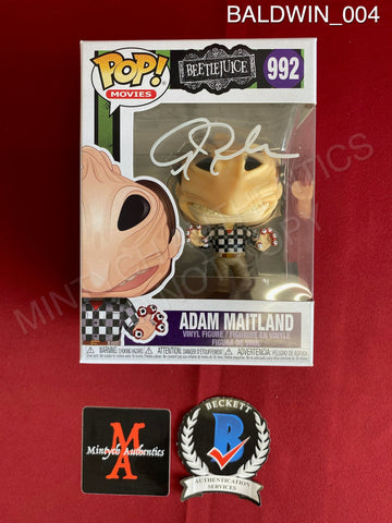 BALDWIN_004 - Pop! Movies Bettlejuice 992 Adam Maitland Funko Pop! Autographed By Alec Baldwin