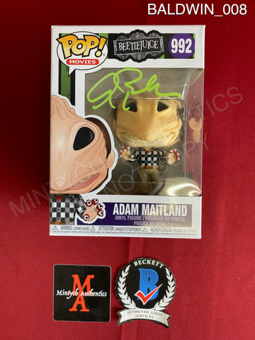 BALDWIN_008 - Pop! Movies Bettlejuice 992 Adam Maitland Funko Pop! Autographed By Alec Baldwin