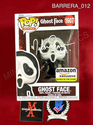 BARRERA_012 - Ghost Face 1607 Amazon Exclusive Funko Pop! Autographed By Melissa Barrera