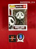 BARRERA_014 - Ghost Face 1607 Funko Pop! Autographed By Melissa Barrera