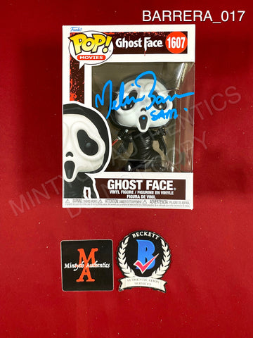 BARRERA_017 - Ghost Face 1607 Funko Pop! Autographed By Melissa Barrera