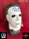 CASTLE_089 - Michael Myers Trick Or Treat Studios Mask Autographed By Nick CastleÊ