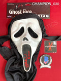 CHAMPION_030 - Ghost Face Fun World Mask Autographed By Jack Champion