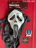 CULKIN_002 - Ghost Face Fun World Mask Autographed By Rory Culkin