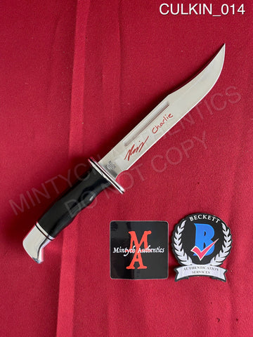 CULKIN_014 - Buck 120 Knife Autographed By Rory Culkin