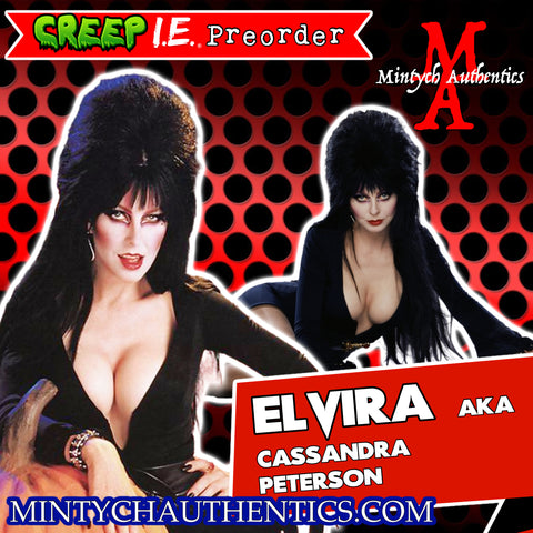 Elvira Autograph Preorder (CreepIE Con)