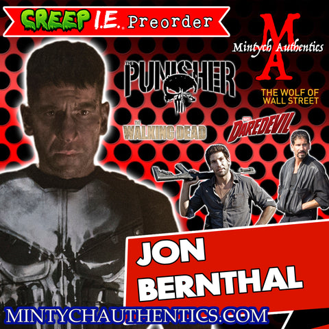 Jon Bernthal Autograph Preorder (CreepIE Con)