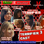 Terrifier 3 Cast Autograph Preorder (CreepIE Con)