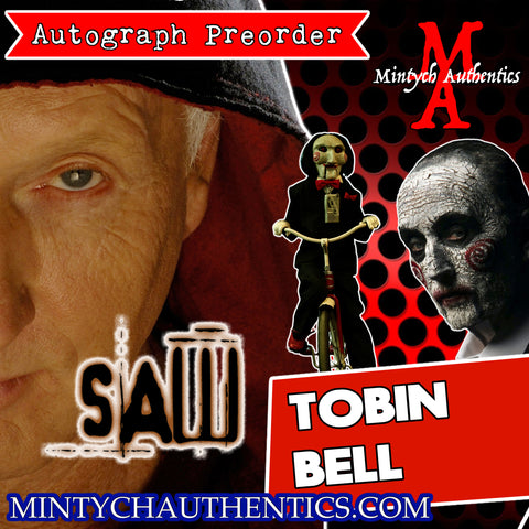 Tobin Bell Autograph Preorder