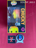 DOURIF_002 - Bride of Chucky 315 Chucky Special Edition Blacklight Funko Pop! Autographed By Brad Dourif