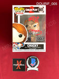 DOURIF_005 - Child's Play 2 841 Chucky FYE ExclusiveÊ Funko Pop! Autographed By Brad Dourif