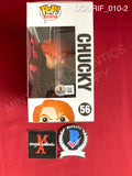 DOURIF_010 - Child's Play 2 56 Chucky Funko Pop! Autographed By Brad Dourif