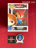 DOURIF_010 - Child's Play 2 56 Chucky Funko Pop! Autographed By Brad Dourif