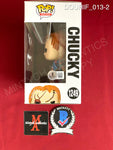 DOURIF_013 - Bride of Chucky 1249 Chucky Funko Pop! Autographed By Brad Dourif