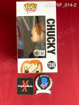 DOURIF_014 - Bride of Chucky 1249 Chucky Funko Pop! Autographed By Brad Dourif