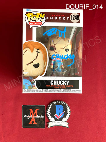 DOURIF_014 - Bride of Chucky 1249 Chucky Funko Pop! Autographed By Brad Dourif