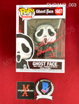 DURAND_003 - Ghost Face 1607 Ghost Face Funko Pop! Autographed By Chris Durand