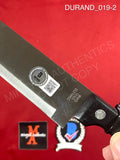 DURAND_019 - Real 8" Steel Knife Autographed By Chris Durand