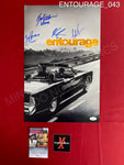 ENTOURAGE_043 - 11x17 Photo Autographed By Adrian Grenier, Jerry Ferrara, Kevin Dillon & Kevin Connolly