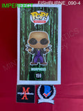 FISHBURNE_090 - Pop! Movies Matrix 159 Morpheus Funko Pop! (IMPERFECT) Autographed By Laurence Fishburne