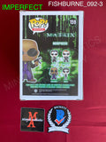 FISHBURNE_092 - Pop! Movies Matrix 159 Morpheus Funko Pop! (IMPERFECT) Autographed By Laurence Fishburne