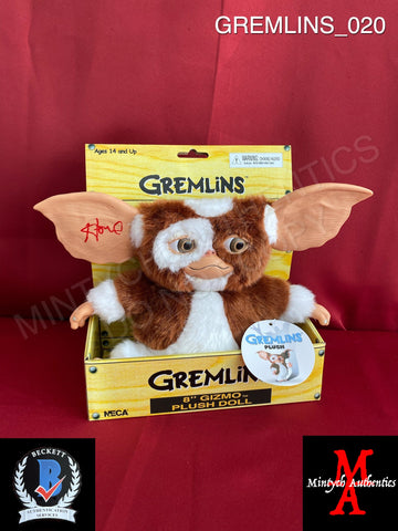 GREMLINS_020 - Gremlin 8" Gizmo NECA Plush Doll Autographed By Howie Mandel