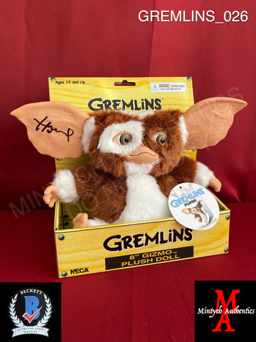 GREMLINS_026 - Gremlin 8" Gizmo NECA Plush Doll Autographed By Howie Mandel