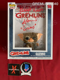 GREMLINS_040 - Gremlins 16 Gizmon VHS Covers (Flocked) Funko Pop! Autographed By Howie Mandel