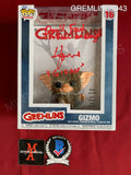 GREMLINS_043 - Gremlins 16 Gizmon VHS Covers (Flocked) Funko Pop! Autographed By Howie Mandel