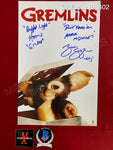 GREMLINS_402 - 11x17 Photo Autographed By Howie Mandel & Zach Galligan