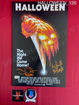 HALLOWEEN_120 - 11x17 Photo Autographed By John Carpenter & Nick Castle