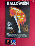 HALLOWEEN_123 - 11x17 Photo Autographed By John Carpenter & Nick Castle