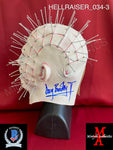 HELLRAISER_034 - Pinhead Mask Autographed By Clive Barker & Doug Bradley