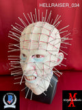 HELLRAISER_034 - Pinhead Mask Autographed By Clive Barker & Doug Bradley