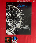 HELLRAISER_150 - 11x14 Photo Autographed By Clive Barker & Doug Bradley