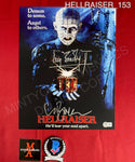 HELLRAISER_153 - 11x14 Photo Autographed By Clive Barker & Doug Bradley