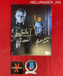 HELLRAISER_200 - 8x10 Photo Autographed By Doug Bradley & Barbie Wilde