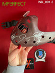 INK_001 - Hannibal Lecter Mask (IMPERFECT) Autographed By Ice Nine Kills members Spencer Charnas, Dan Sugarman, Joe Occhiuti, Ricky Armellino & Patrick Galante